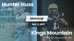 Matchup: Hunter Huss vs. Kings Mountain  2017