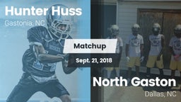 Matchup: Hunter Huss vs. North Gaston  2018