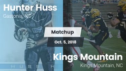 Matchup: Hunter Huss vs. Kings Mountain  2018