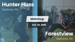 Matchup: Hunter Huss vs. Forestview  2018