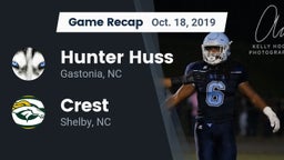 Recap: Hunter Huss  vs. Crest  2019