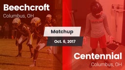 Matchup: Beechcroft vs. Centennial  2017