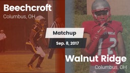Matchup: Beechcroft vs. Walnut Ridge  2017