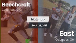 Matchup: Beechcroft vs. East  2017