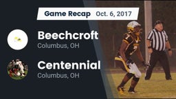 Recap: Beechcroft  vs. Centennial  2017