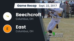 Recap: Beechcroft  vs. East  2017