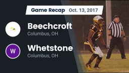 Recap: Beechcroft  vs. Whetstone  2017