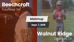 Matchup: Beechcroft vs. Walnut Ridge  2018