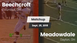 Matchup: Beechcroft vs. Meadowdale  2018