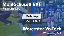 Matchup: Montachusett RVT vs. Worcester Vo-Tech  2016
