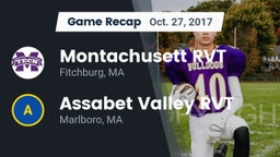 Recap: Montachusett RVT  vs. Assabet Valley RVT  2017