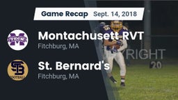 Recap: Montachusett RVT  vs. St. Bernard's  2018