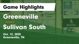 Greeneville  vs Sullivan South Game Highlights - Oct. 12, 2020