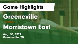 Greeneville  vs Morristown East Game Highlights - Aug. 30, 2021