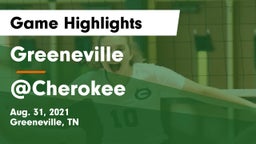 Greeneville  vs @Cherokee Game Highlights - Aug. 31, 2021