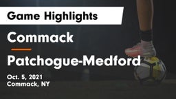 Commack  vs Patchogue-Medford  Game Highlights - Oct. 5, 2021