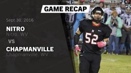 Recap: Nitro  vs. Chapmanville  2016