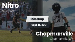 Matchup: Nitro vs. Chapmanville  2017