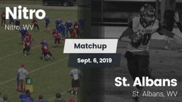 Matchup: Nitro vs. St. Albans  2019