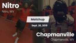 Matchup: Nitro vs. Chapmanville  2019