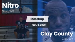 Matchup: Nitro vs. Clay County  2020