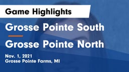 Grosse Pointe South  vs Grosse Pointe North  Game Highlights - Nov. 1, 2021