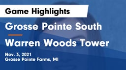 Grosse Pointe South  vs Warren Woods Tower Game Highlights - Nov. 3, 2021
