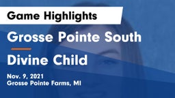 Grosse Pointe South  vs Divine Child  Game Highlights - Nov. 9, 2021