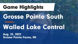 Grosse Pointe South  vs Walled Lake Central  Game Highlights - Aug. 23, 2022