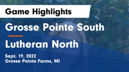 Grosse Pointe South  vs Lutheran North Game Highlights - Sept. 19, 2022