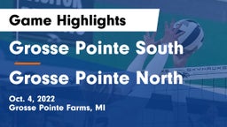 Grosse Pointe South  vs Grosse Pointe North  Game Highlights - Oct. 4, 2022