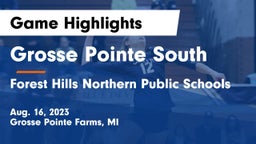 Grosse Pointe South  vs Forest Hills Northern Public Schools Game Highlights - Aug. 16, 2023