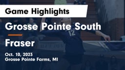 Grosse Pointe South  vs Fraser  Game Highlights - Oct. 10, 2023