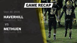 Recap: Haverhill  vs. Methuen  2016