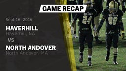 Recap: Haverhill  vs. North Andover  2016