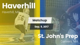 Matchup: Haverhill vs. St. John's Prep 2017