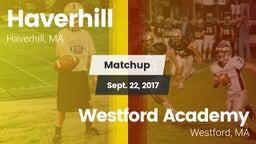 Matchup: Haverhill vs. Westford Academy  2017