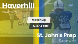 Matchup: Haverhill vs. St. John's Prep 2019