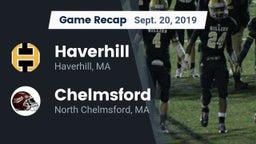 Recap: Haverhill  vs. Chelmsford  2019