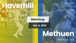Matchup: Haverhill vs. Methuen  2019