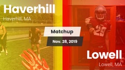 Matchup: Haverhill vs. Lowell  2019