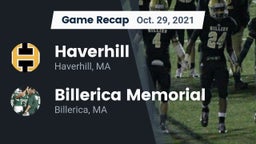 Recap: Haverhill  vs. Billerica Memorial  2021