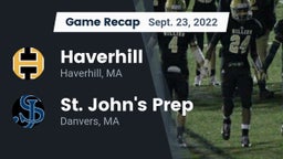 Recap: Haverhill  vs. St. John's Prep 2022