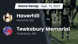 Recap: Haverhill  vs. Tewksbury Memorial 2023