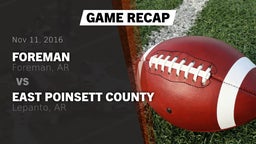 Recap: Foreman  vs. East Poinsett County  2016