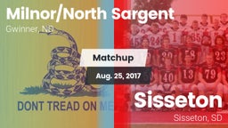 Matchup: Milnor/North Sargent vs. Sisseton  2017