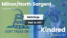 Matchup: Milnor/North Sargent vs. Kindred  2017