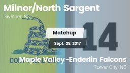Matchup: Milnor/North Sargent vs. Maple Valley-Enderlin Falcons 2017