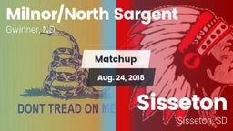 Matchup: Milnor/North Sargent vs. Sisseton  2018
