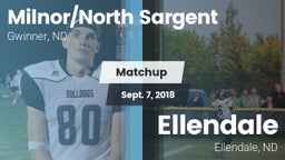 Matchup: Milnor/North Sargent vs. Ellendale  2018